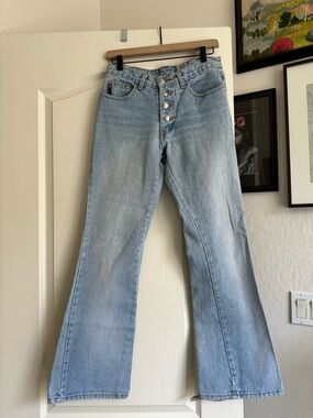 Vintage Just USA 🇺🇸 Low Ride Flare Jeans. Size: 9. Excellent Vintage Condition